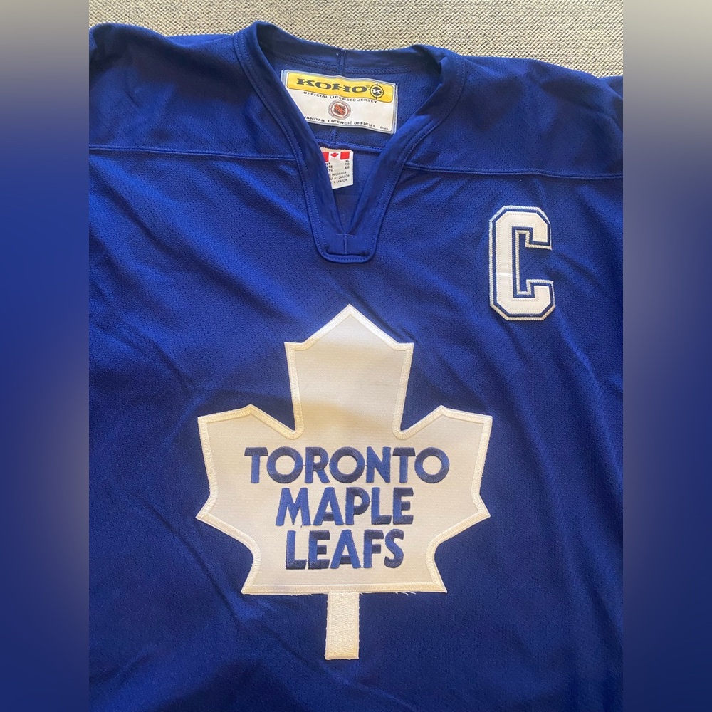 KOHO NHL Vintage Toronto Maple Leafs Hockey Jersey Men’s Sz XL Embroidered Logo